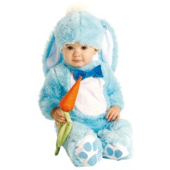 Mavi Tavşan Bebek Kostümü 6-12 Ay