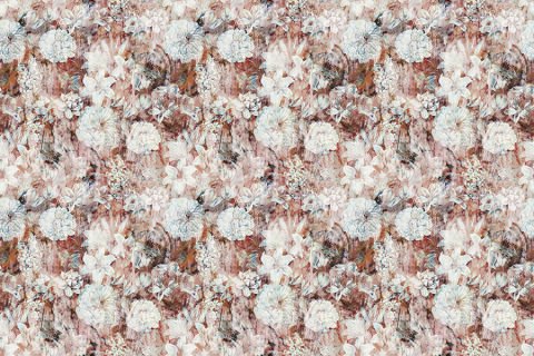 Rustik Çiçekler Duvar Kağıdı | Non-Woven | En:210xBoy:140 cm.