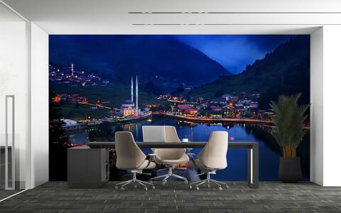 Uzungöl Trabzon Ofis, İşyeri, Salon Duvar Kağıdı
