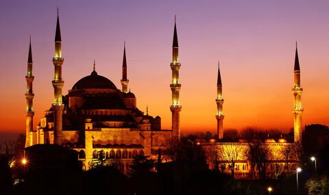 Sultan Ahmet Camii Oturma Odası Duvar Kağıdı