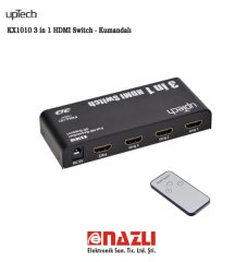 KX1010 3 in 1 HDMI Switch - Kumandalı