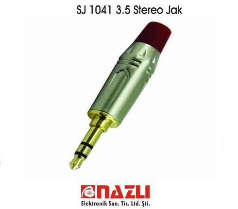 SJ 1041 3.5 Stereo Jak - Gold Audio