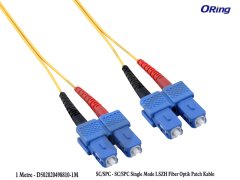 SC/SPC-SC/SPC Single Mode LSZH Fiber Optik Patch Kablo