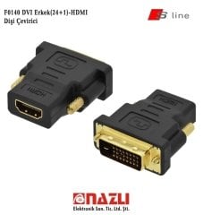F0140 DVI Erkek(24+1)-HDMI Dişi Çevirici