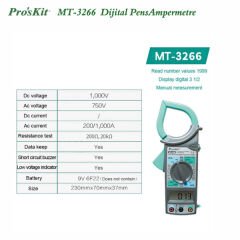 Proskit MT-3266 PensAmpermetre