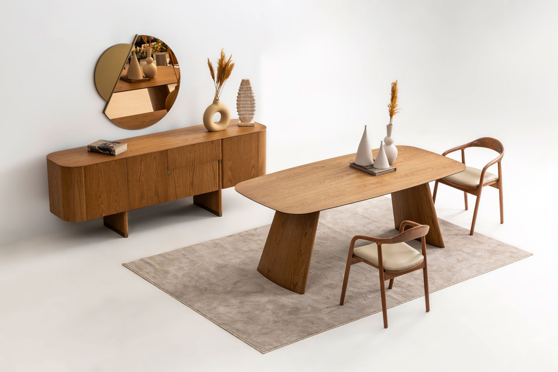 Delta Ceviz Yemek Odası