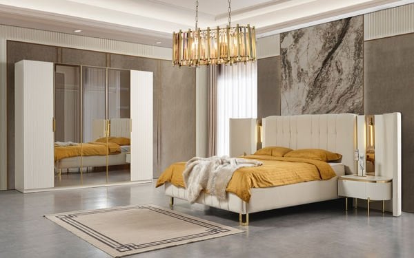 Tesla Plus Yatak Odası (Baza Hediyeli)