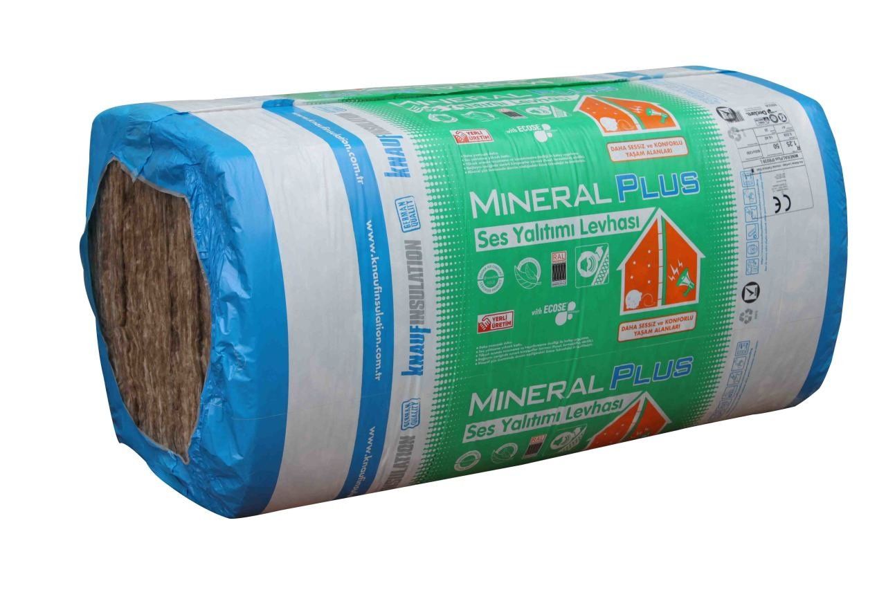 Knauf Mineral Plus Ara Bölme Levhası IPB039 L  7'li paket  100,80 m2