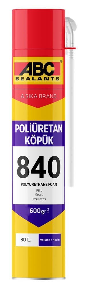 ABC 840 Pipetli Poliüretan Köpük