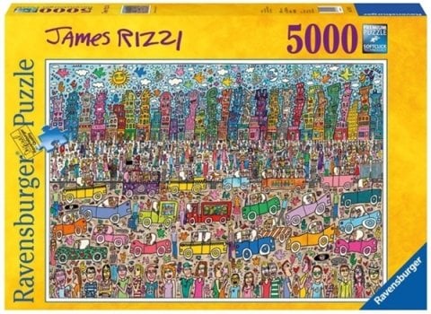 5000p Puzzle James Rizzi Şehir