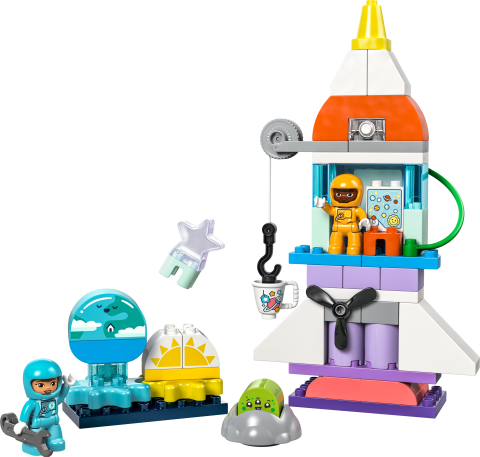 LEGO® DUPLO® 3’ü 1 Arada Uzay Mekiği Macerası 10422
