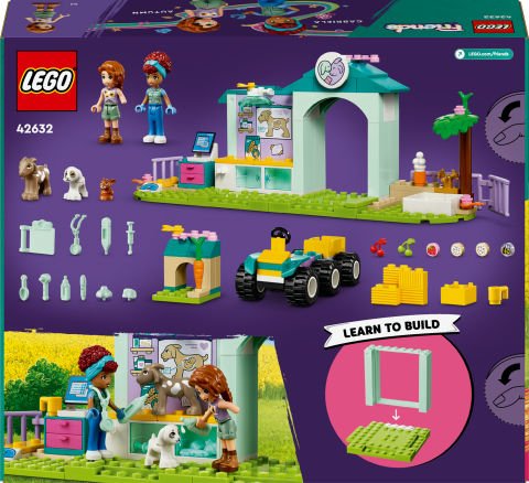 LEGO® Friends Çiftlik Hayvanı Veteriner Kliniği 42632