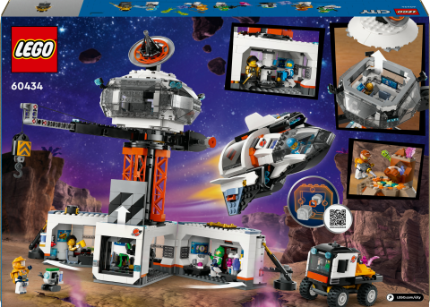 LEGO® City Uzay Üssü ve Roket Fırlatma Rampası 60434