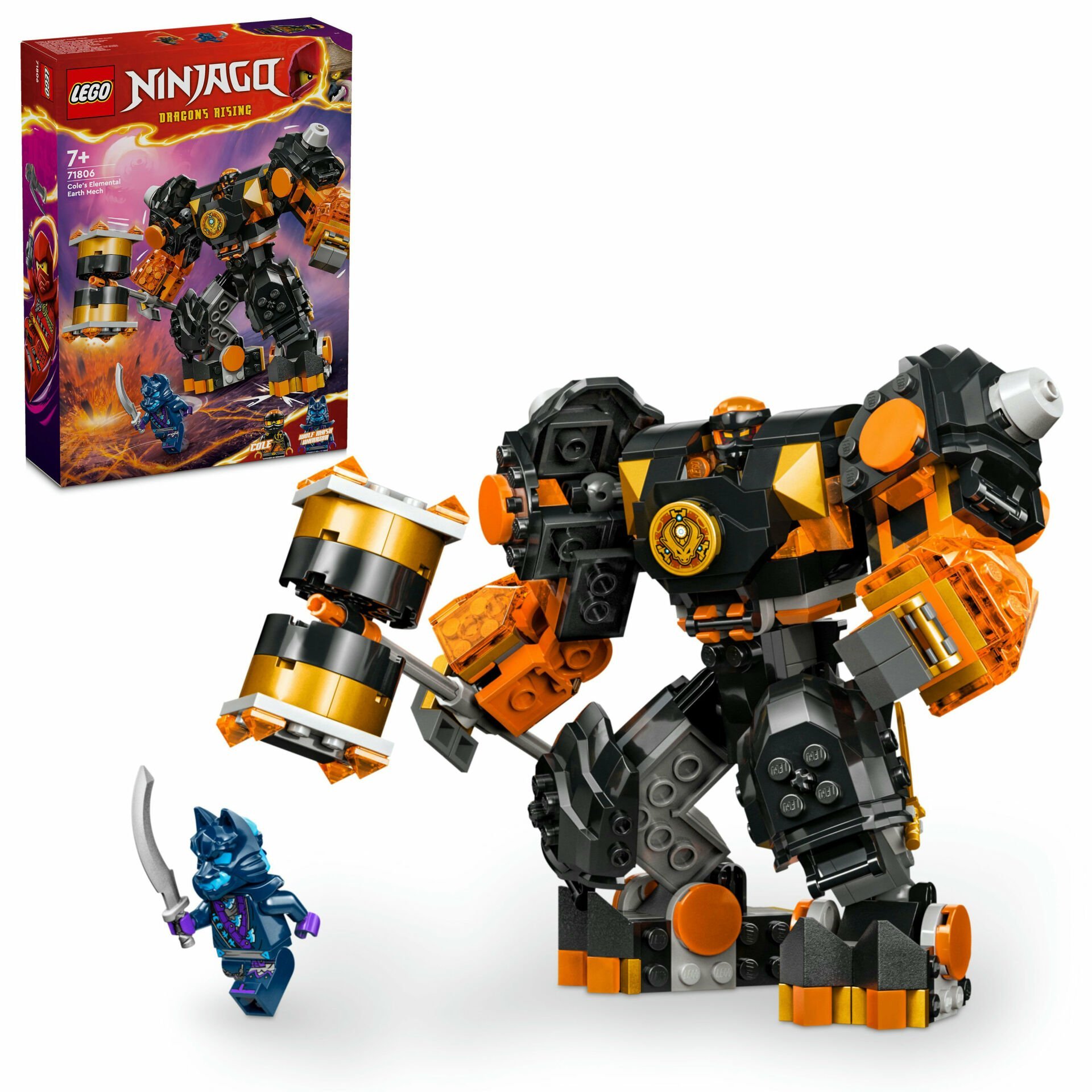 LEGO® NINJAGO™ Cole'un Toprak Elementi Robotu 71806