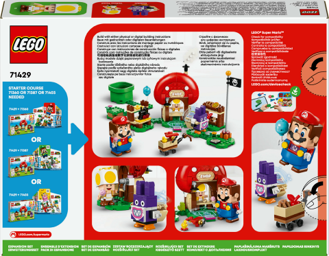 LEGO® Super Mario™ Nabbit Toad'un Dükkanında Ek Macera Seti 71429