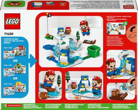 LEGO® Super Mario™ Penguin Ailesi Kar Macerası Ek Macera Seti 71430