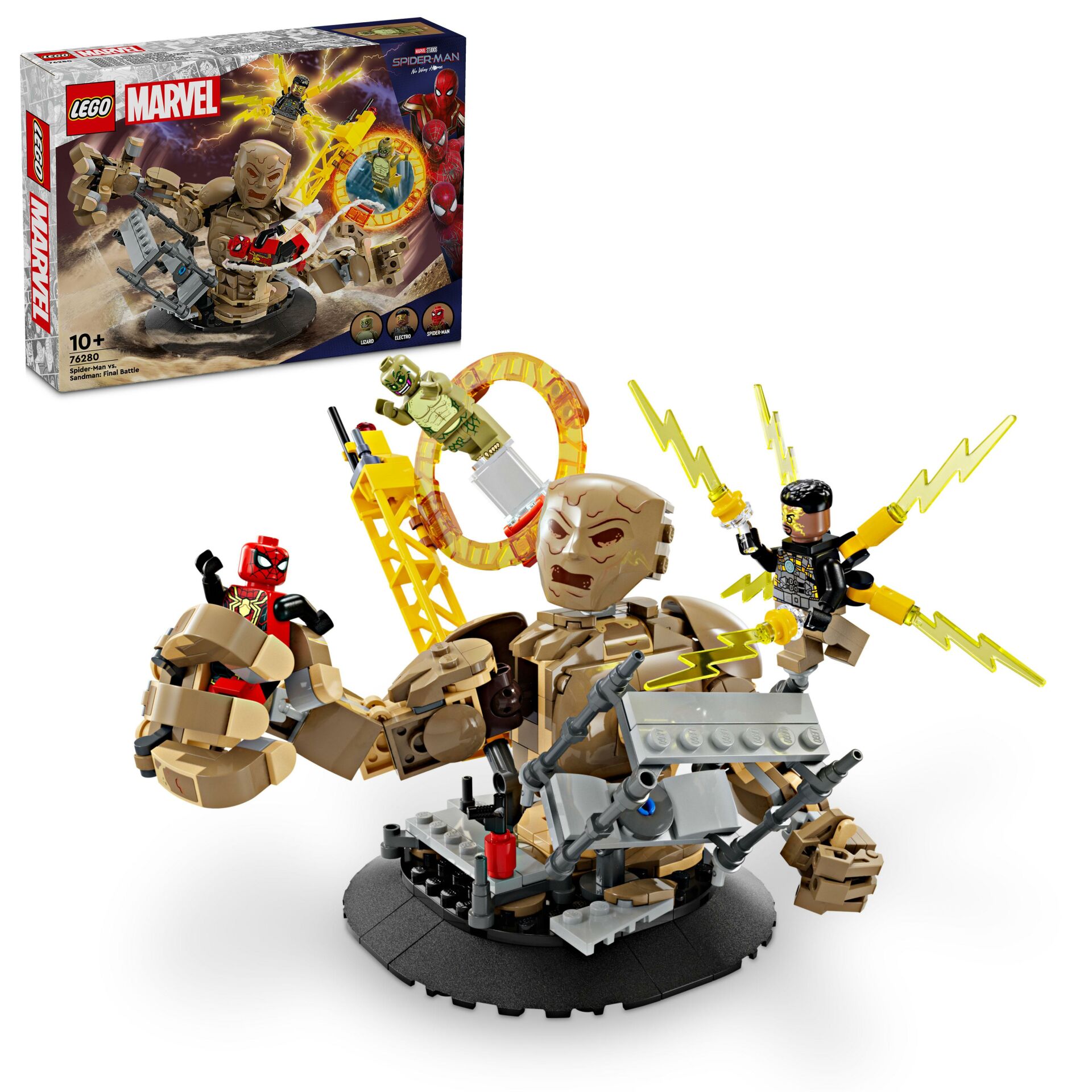 LEGO® Super Heroes Örümcek Adam Kum Adam’a Karşı: Son Savaş 76280