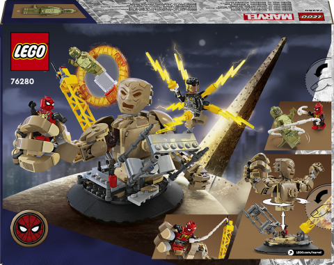 LEGO® Super Heroes Örümcek Adam Kum Adam’a Karşı: Son Savaş 76280