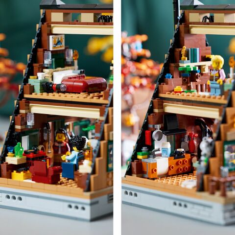 LEGO® Ideas Dik Çatılı Kulübe
