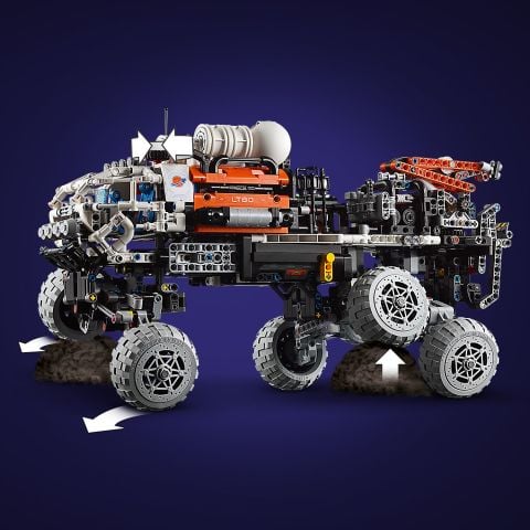 LEGO® Technic Mars Ekibi Keşif Aracı 42180 - 11 Yaş ve Üzeri Uzay Meraklısı Çocuklar için Koleksiyonluk Yaratıcı Oyuncak Model Yapım Seti (1599 Parça)