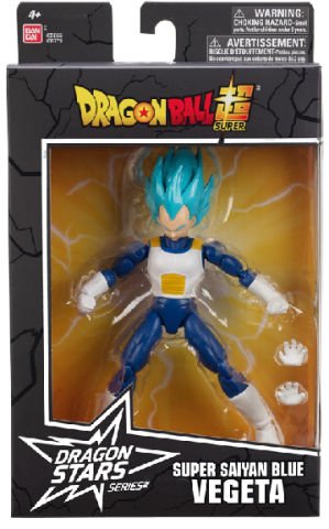 16 cm Dragon Ball Super Saiyan Blue Vegeta Poz Verilebilir Figür - Dragon Stars Serisi