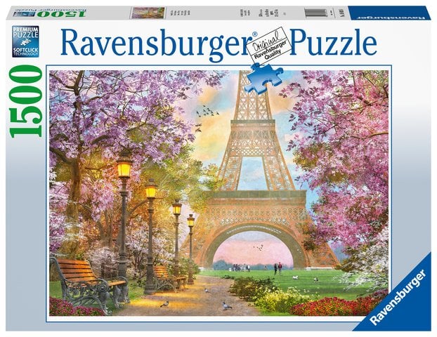 1500p Puzzle Paris Romance