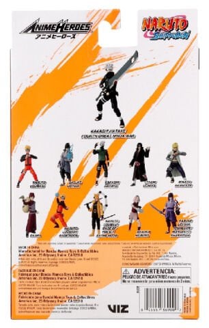 Bandai 16 cm Anime Heroes Naruto Figürleri - Hatake Kakashi 4 Büyük Ninja Savaşı