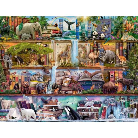 2000 Parça Puzzle Vahşi Hayvanlar