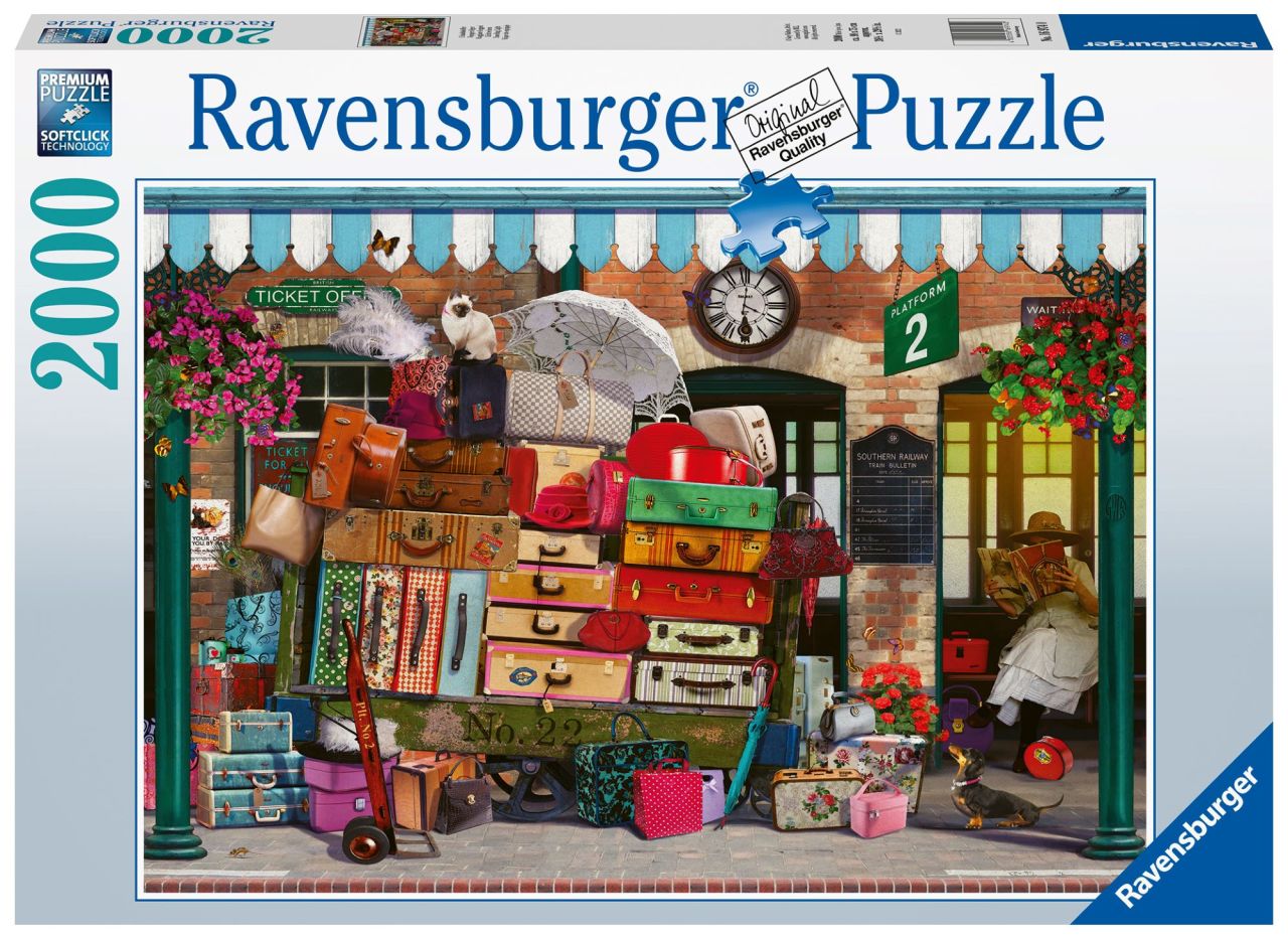 Ravensburger 2000 Parçalı Puzzle Bavullar