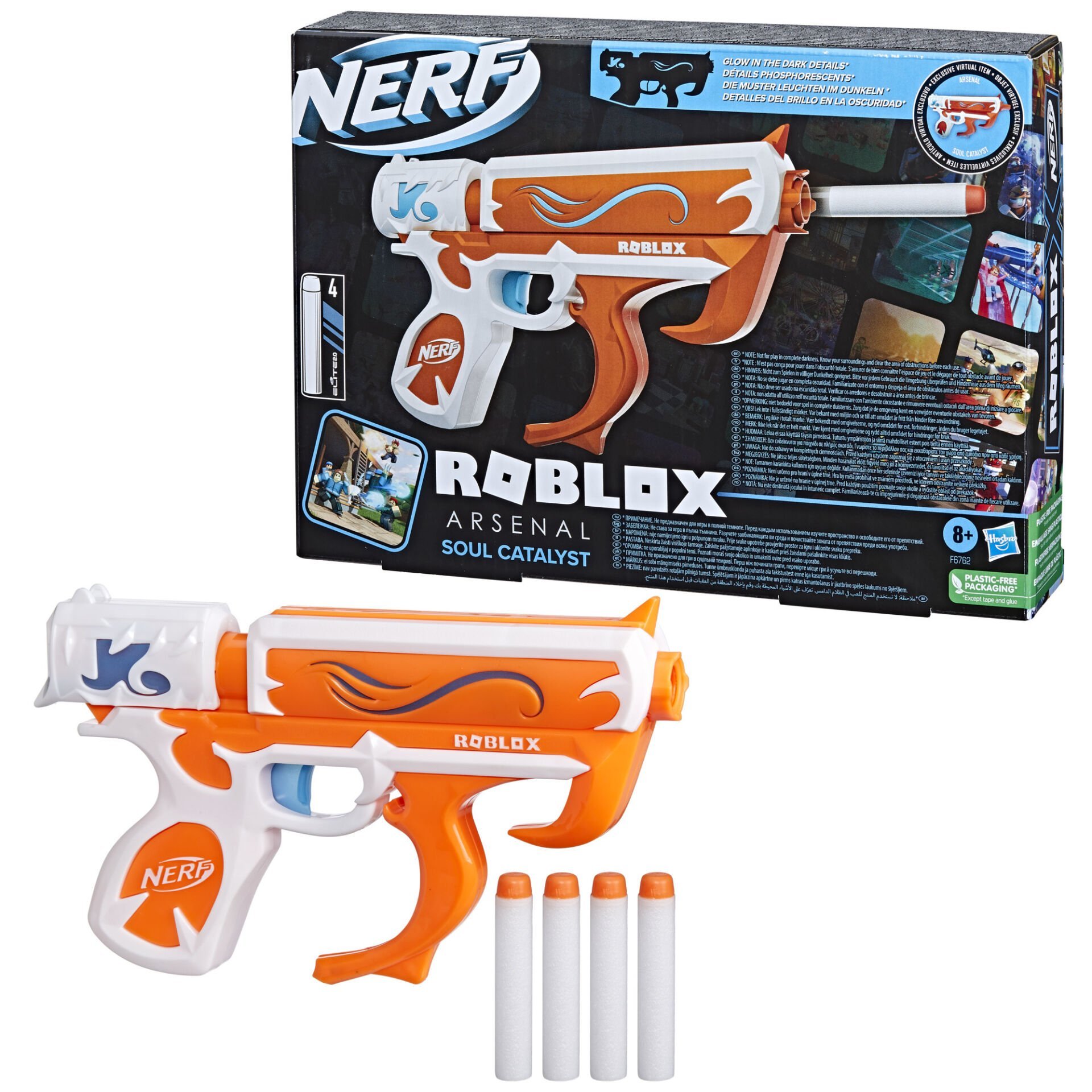 Nerf Roblox Arsenal: Soul Catalyst Dart Tabancası