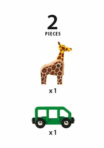 Zürafa ve Vagon
