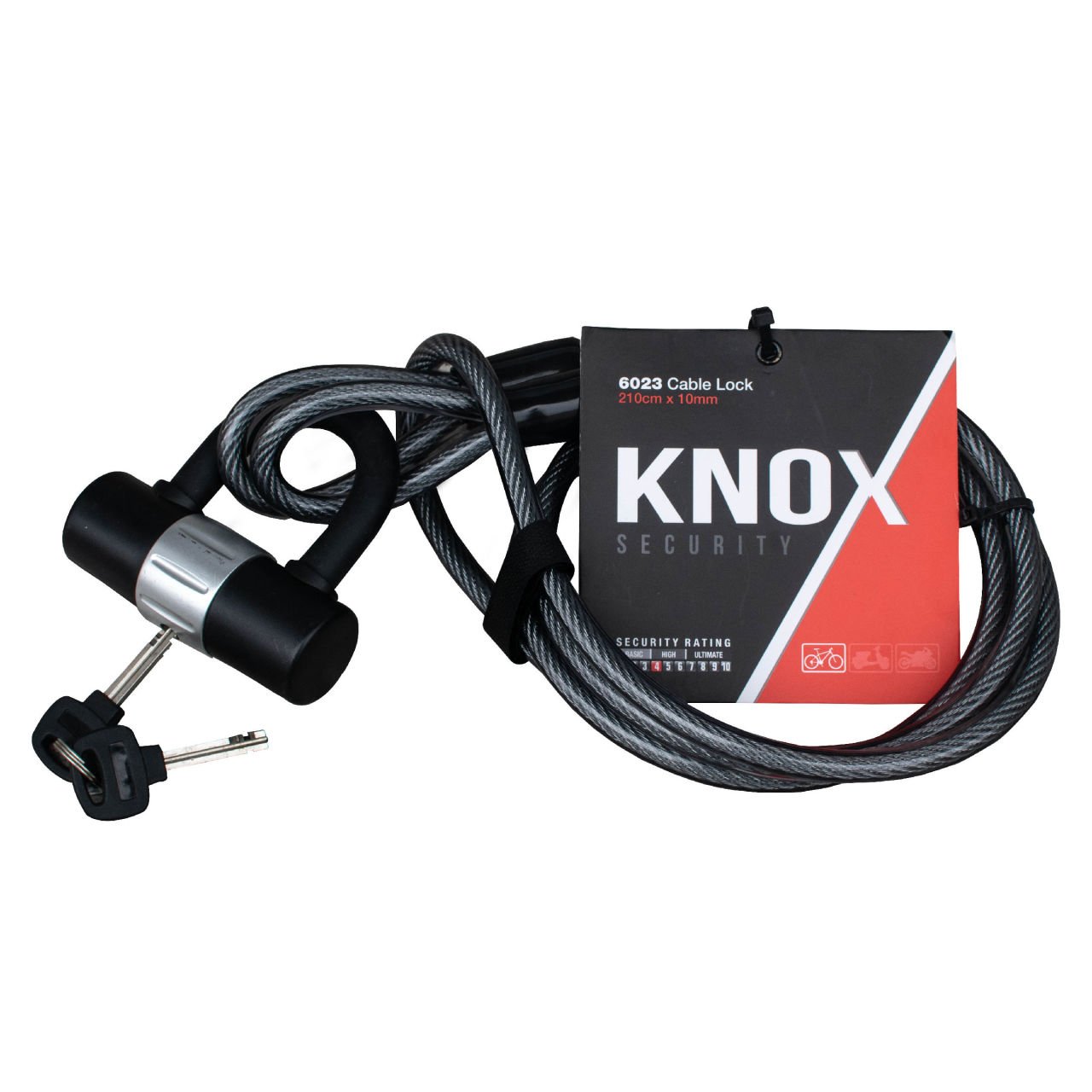 Knox 6023 210cm*10mm Anahtarlı Kilit