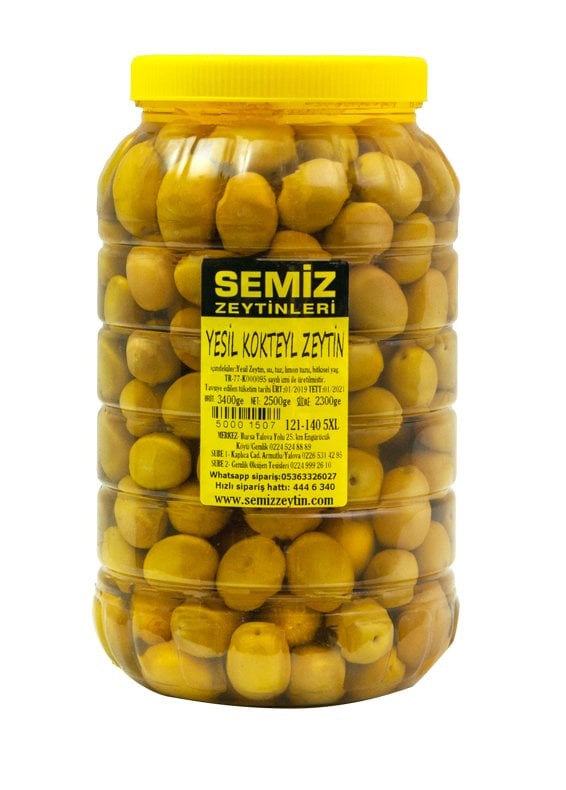 Yeşil Kokteyl Zeytin 2.50 KG e