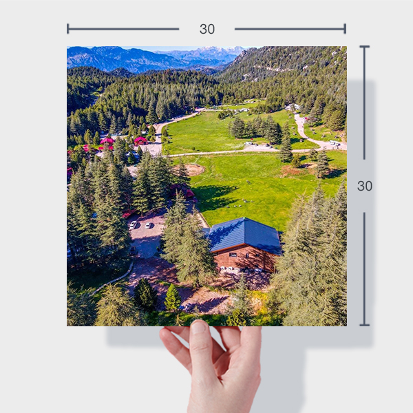 30x30 cm Kare Fotoğraf Baskısı - 3 Adet