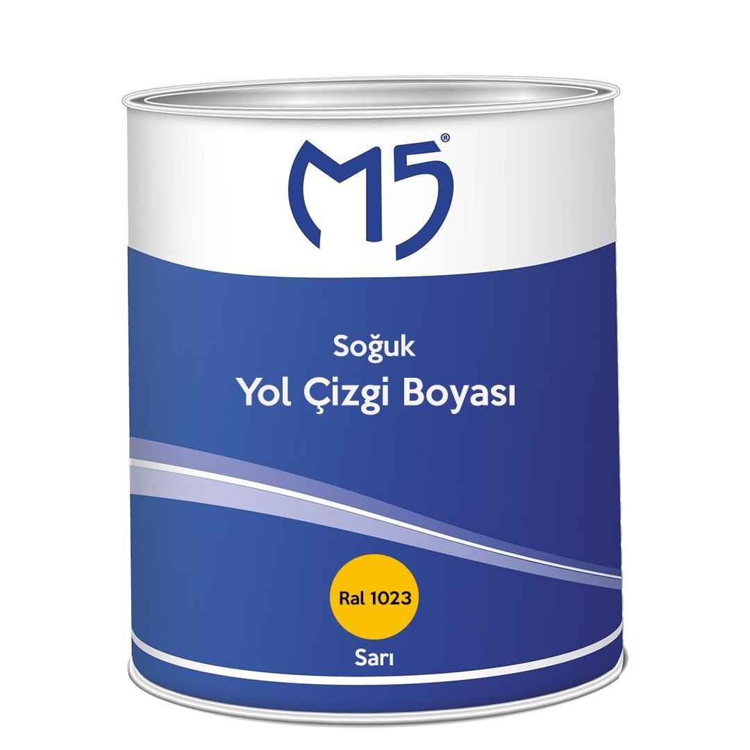 M5 Soğuk Yol Çizgi Boyası Sarı 1 Kg