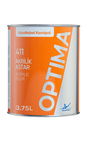 AkzoNobel Optima 411 Akrilik Astar GL 3,75 Litre