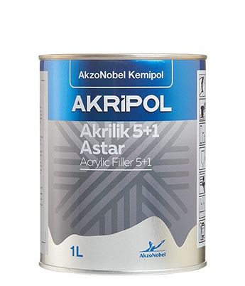 Akripol 2k 5+1 Akrilik Astar Açık Gri 1 Litre