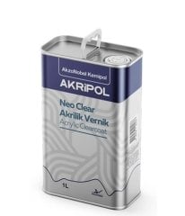 AkzoNobel Akripol 2k Akrilik Vernik Neo Clear 1 Litre