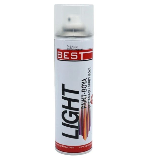 Best Light Sprey Şeffaf Parlak Vernik 250ml