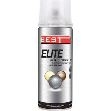 Best Elite Akrilik Sprey Boya Nikelaj Parlak Metal Alüminyum 400ml