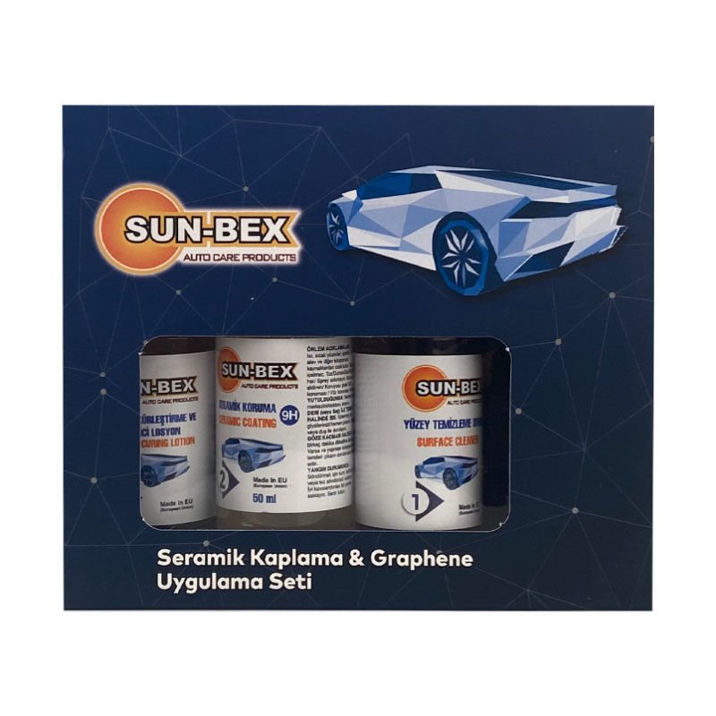 Sun-Bex 9H Seramik Uygulama Seti