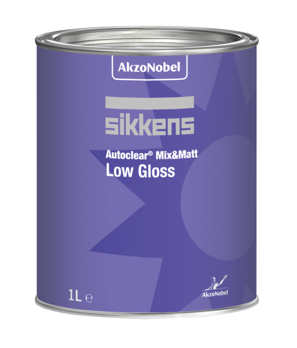 AkzoNobel Sikkens AutoClear Mix&Matt Mat Vernik Low Gloss Tam Mat 1 Litre