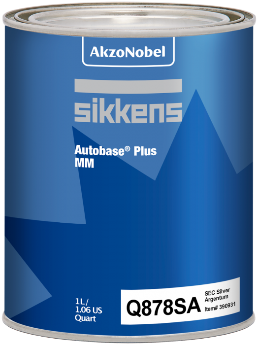 Sikkens Q878SA Argentum 1111 Metalik Gümüş Effect Akrilik Boya 1 Litre