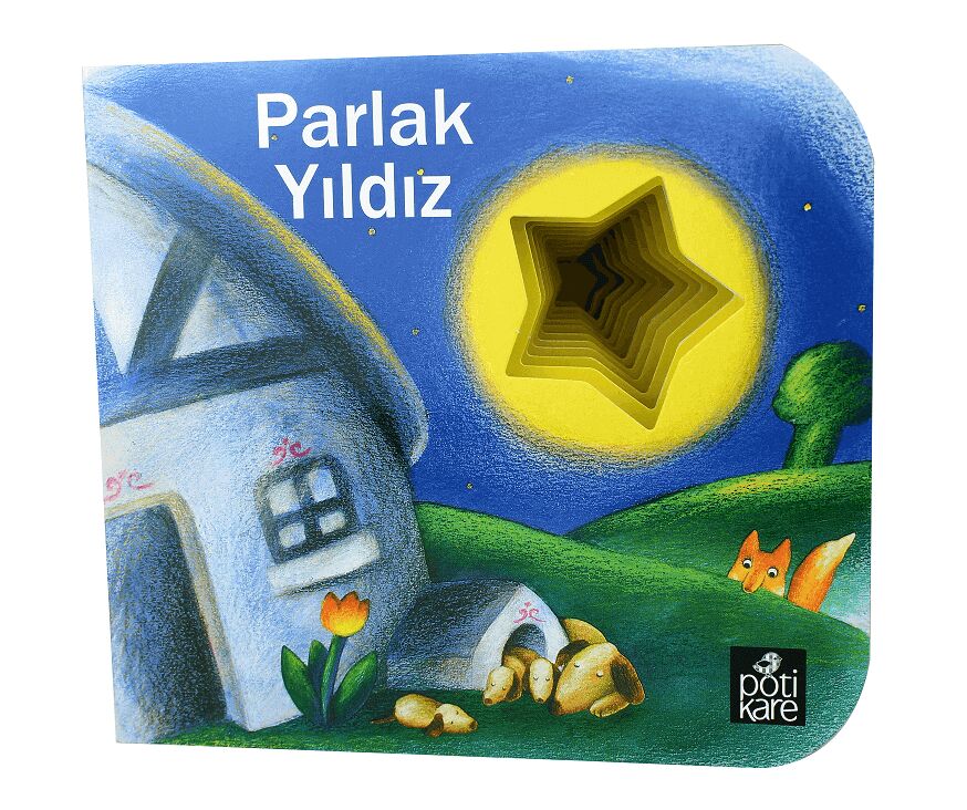 Pötikare Parlak Yıldız - Delikli Kitap