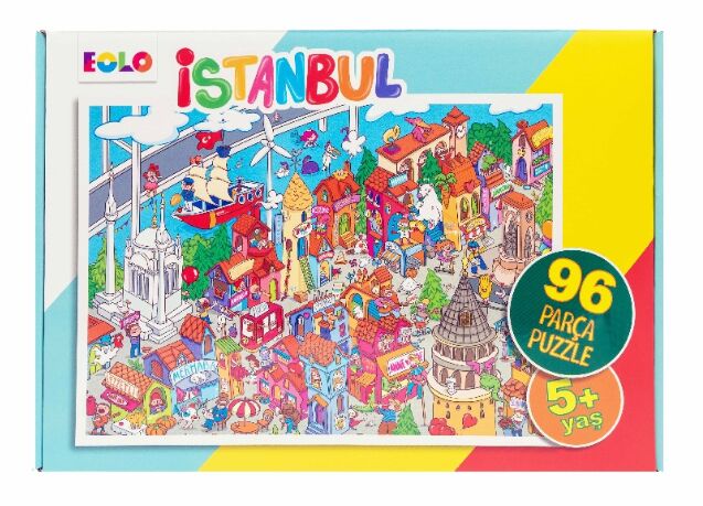 96 Parça Yer Puzzle – İstanbul