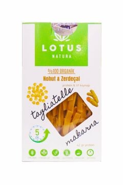 Lotus Natura Organik Glutensiz Nohut & Zerdeçal Makarnası Tagliatelle 200gr