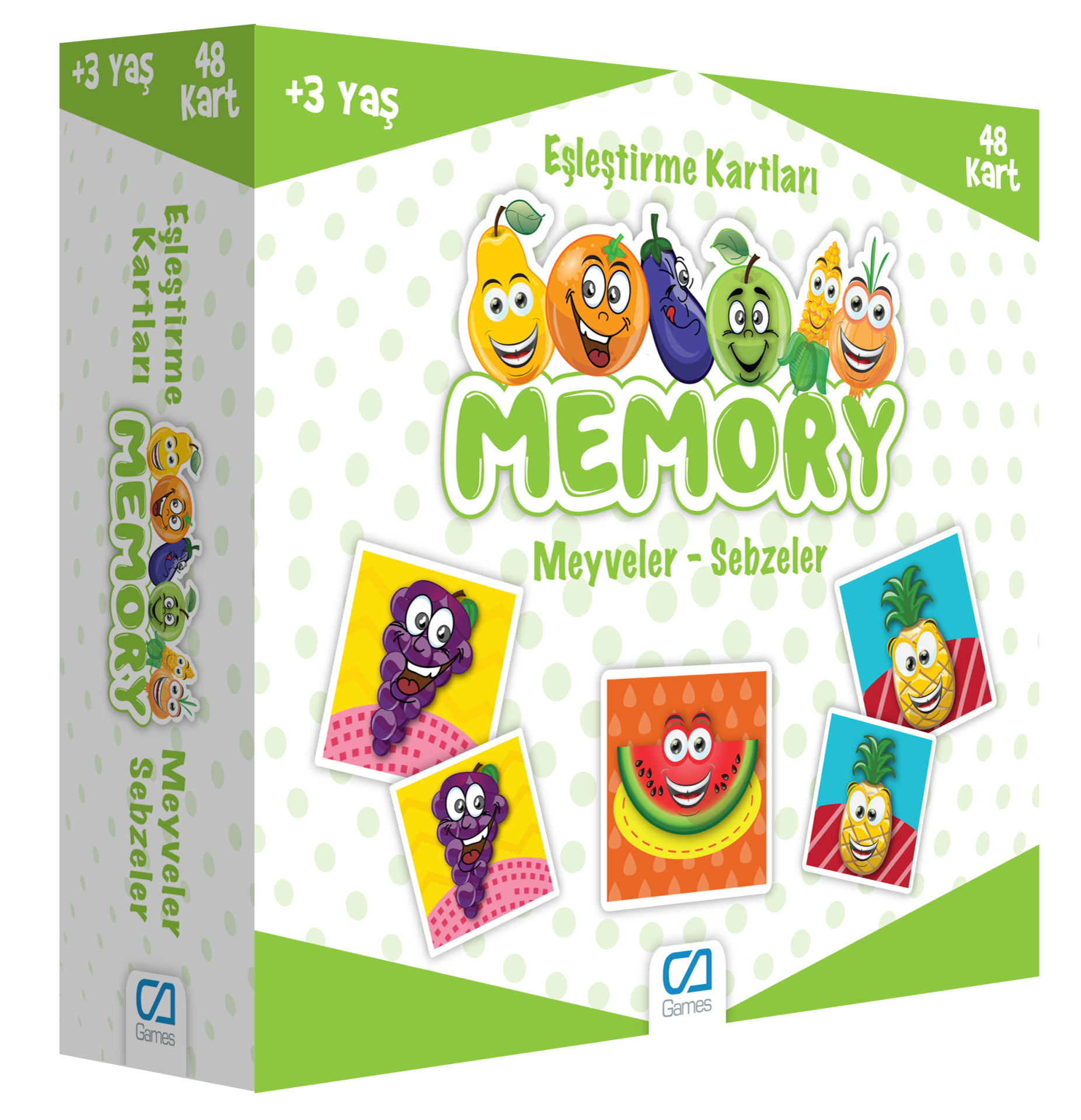 CA Games Meyveler - Sebzeler Memory