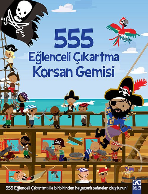 555 Eğlenceli Çıkartma - Korsan Gemisi