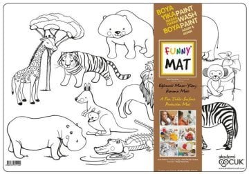 Akademi Çocuk Funny Mat – Vahşi Hayvanlar
