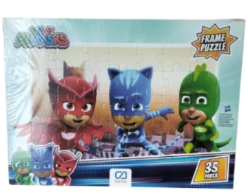 Ca Games 35 Parça Pjmasks Frame Puzzle